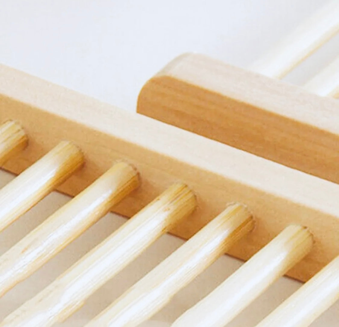 Wooden Slatted Soap Dish