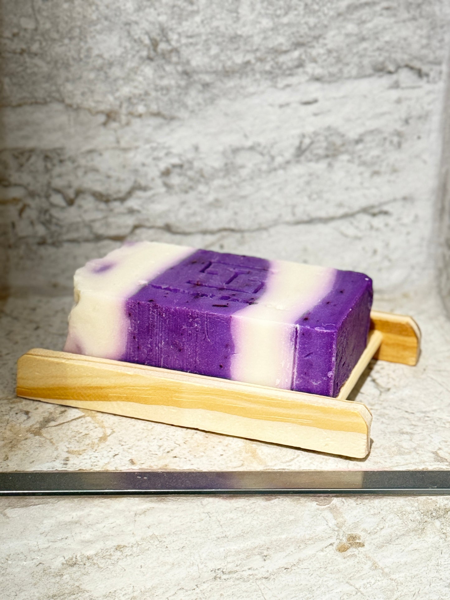 Wooden Slatted Soap Dish