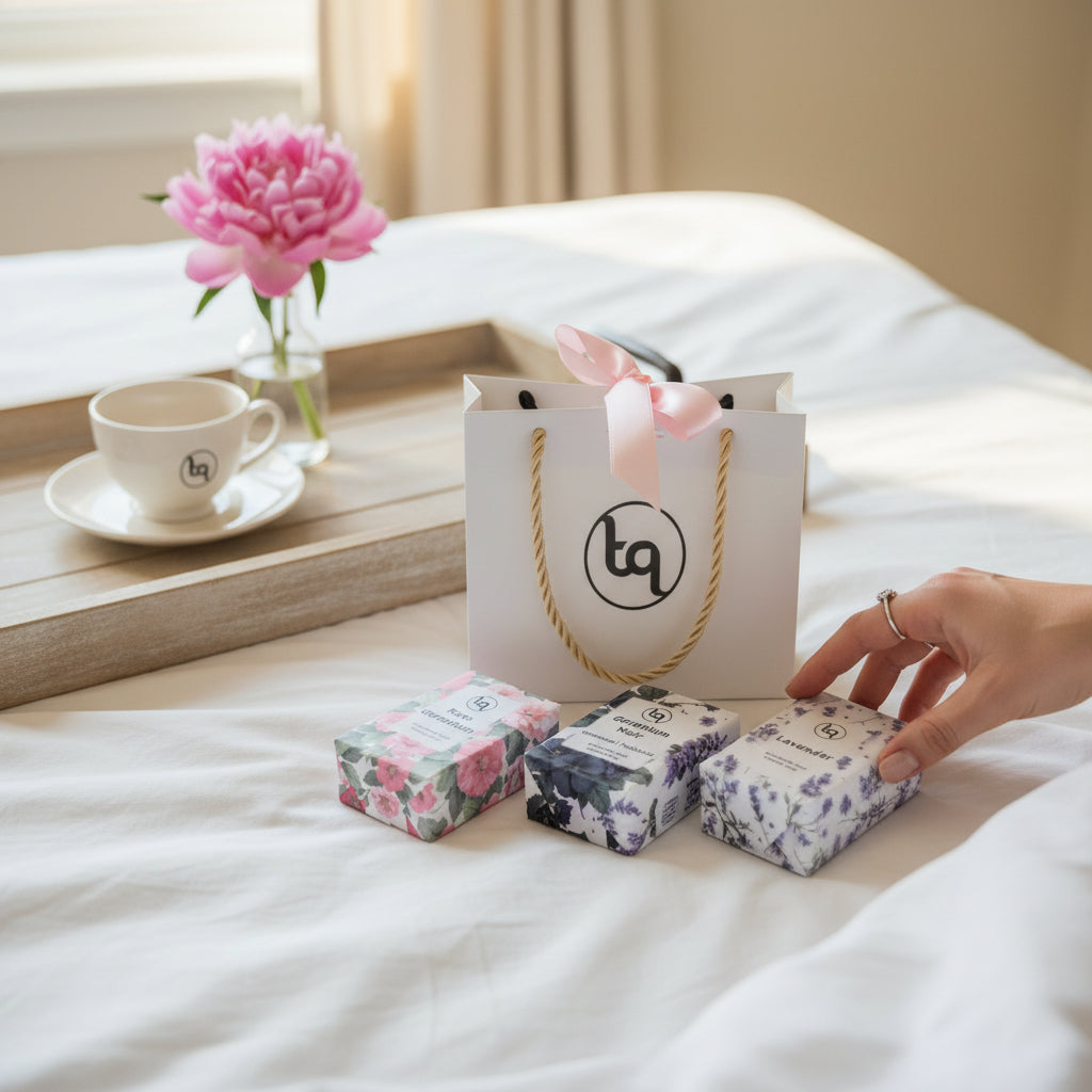 Truequest Signature Gift Bag & 3 Soaps