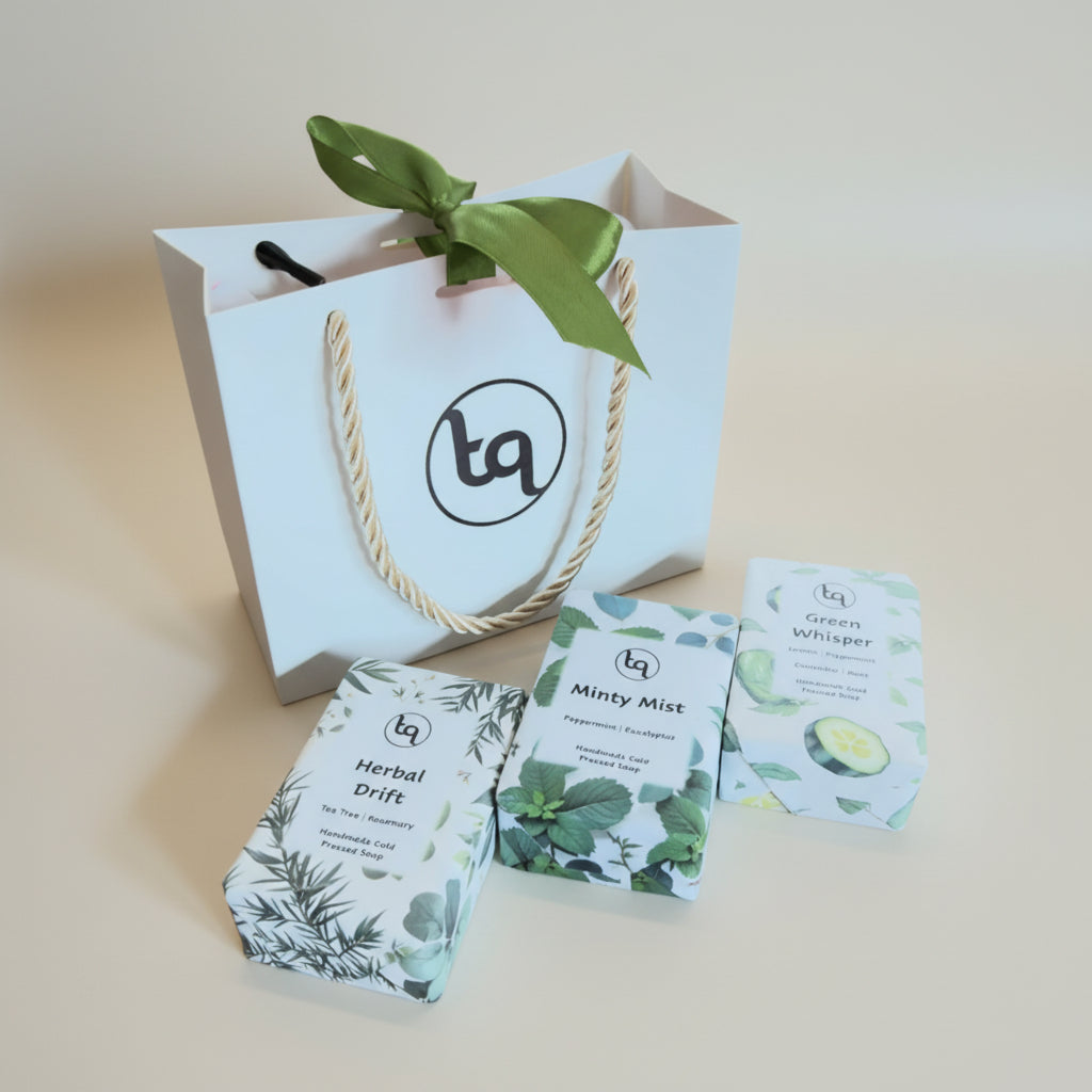 Truequest Signature Gift Bag & 3 Soaps